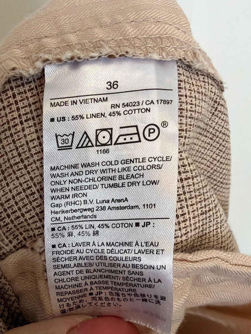 Banana republic men’s linen-blend  shorts Size 36 preppy casual textured